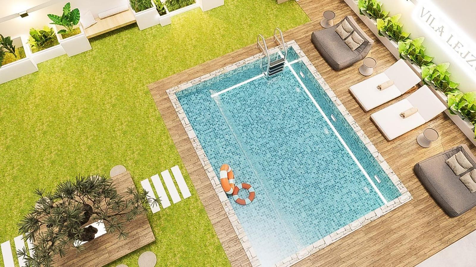 Villa Lejzo - Swimming Pool Berat Esterno foto